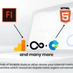 Fl ash and HTML icon