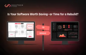 Fix vs rebuild decision for a failing software project