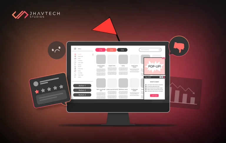 Poor UX with pop-ups and bad ratings