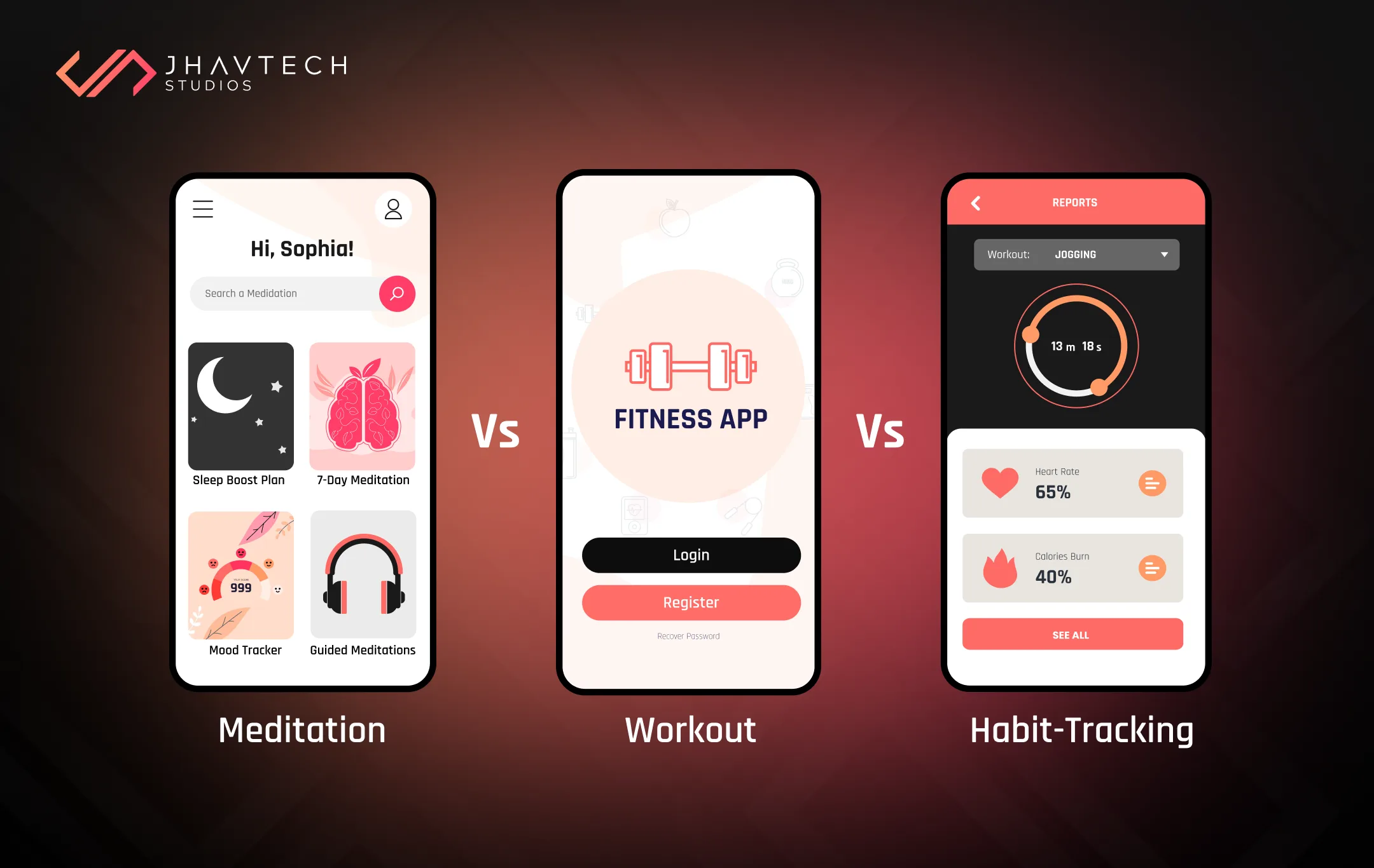 Meditation vs Workout vs Habit Apps: Feature Comparison