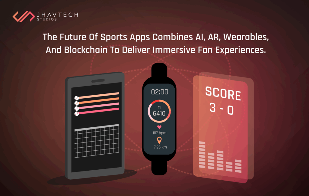Future of sports apps with AI, AR, wearables, and blockchain