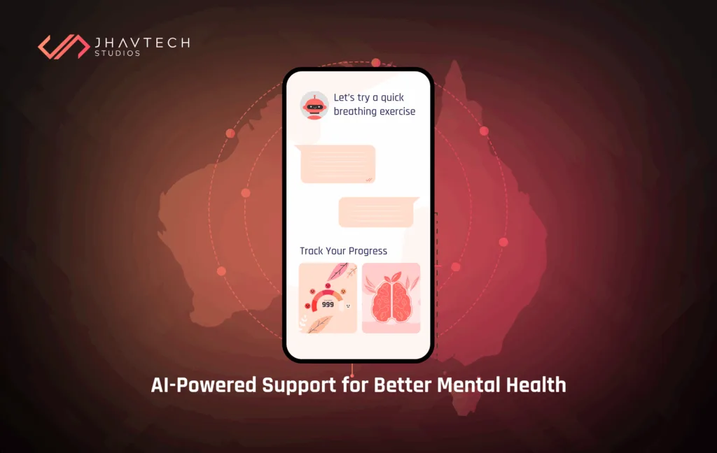 AI-powered mental health app with progress tracking