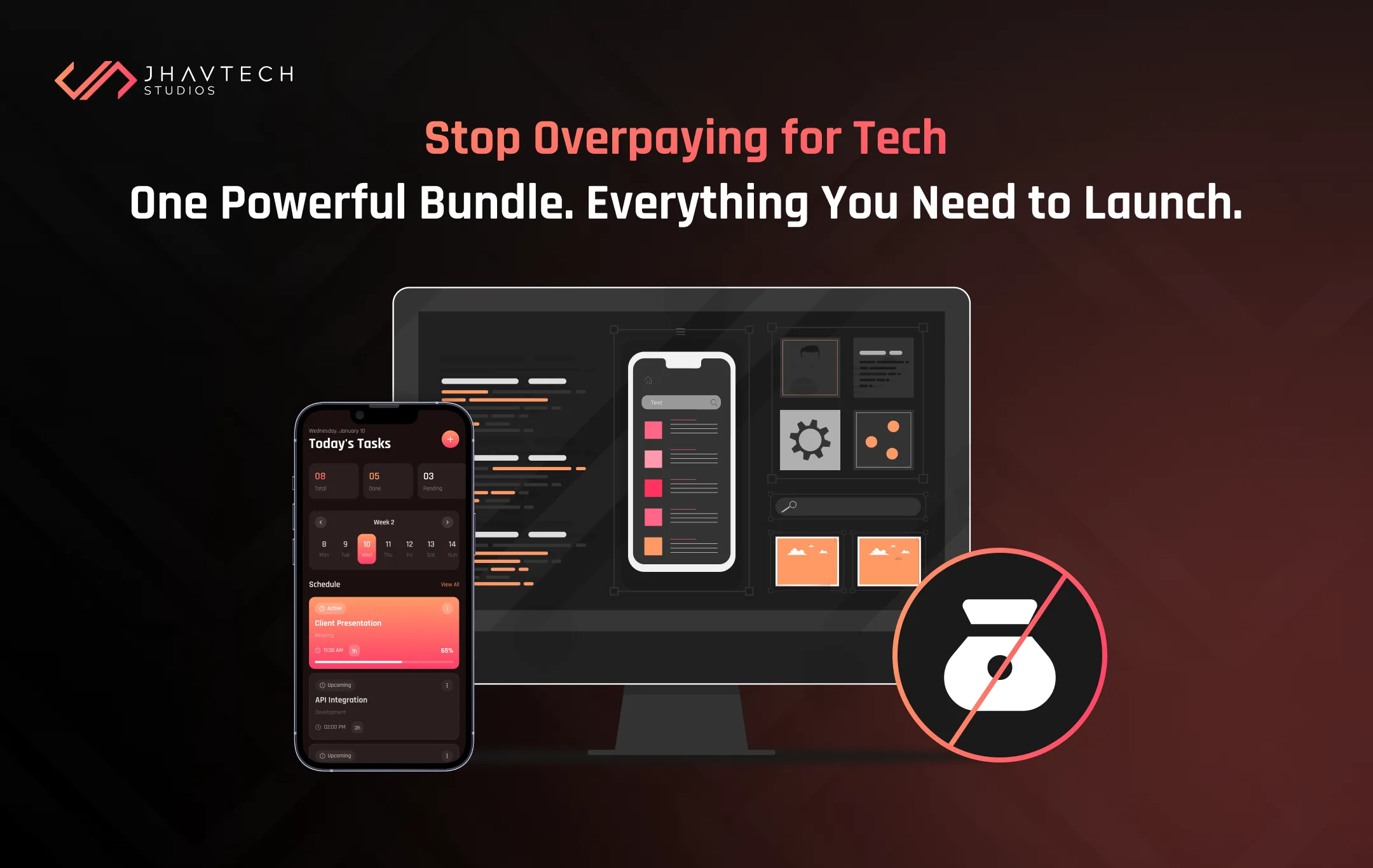 Startup bundle for affordable app development