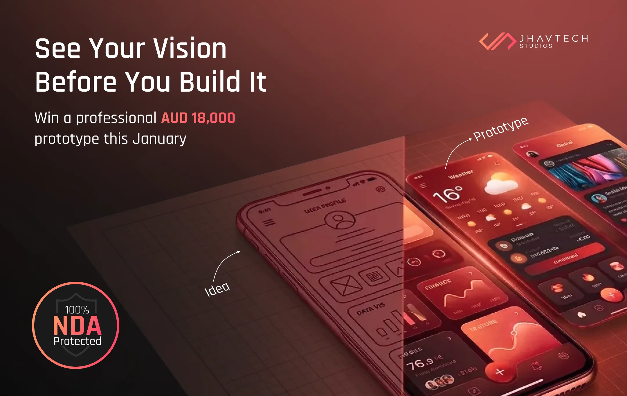 Free app prototype worth AUD 18,000 for startups