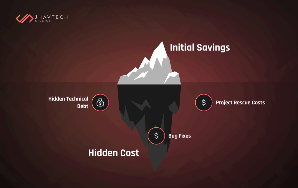 Hidden costs beneath initial savings