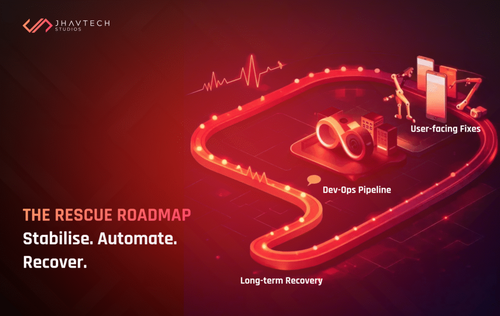 Rescue roadmap for software recovery