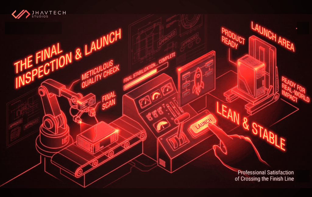 Final MVP testing and launch process