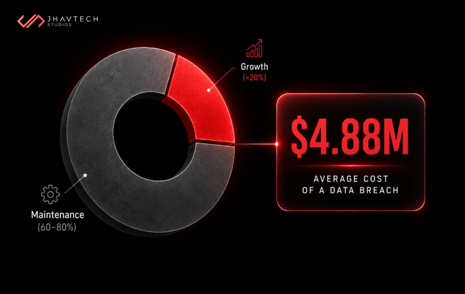 Data breach costs and legacy system maintenance